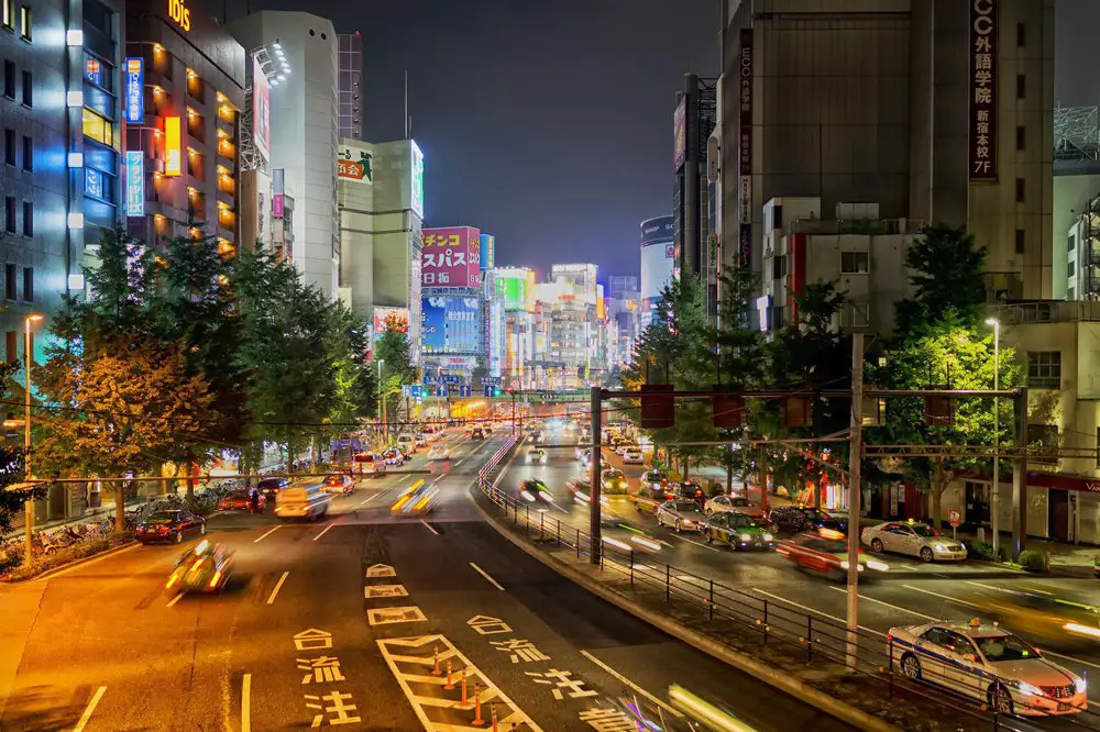 شوارع طوكيو
