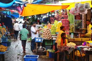 سوق شعبي في الهند